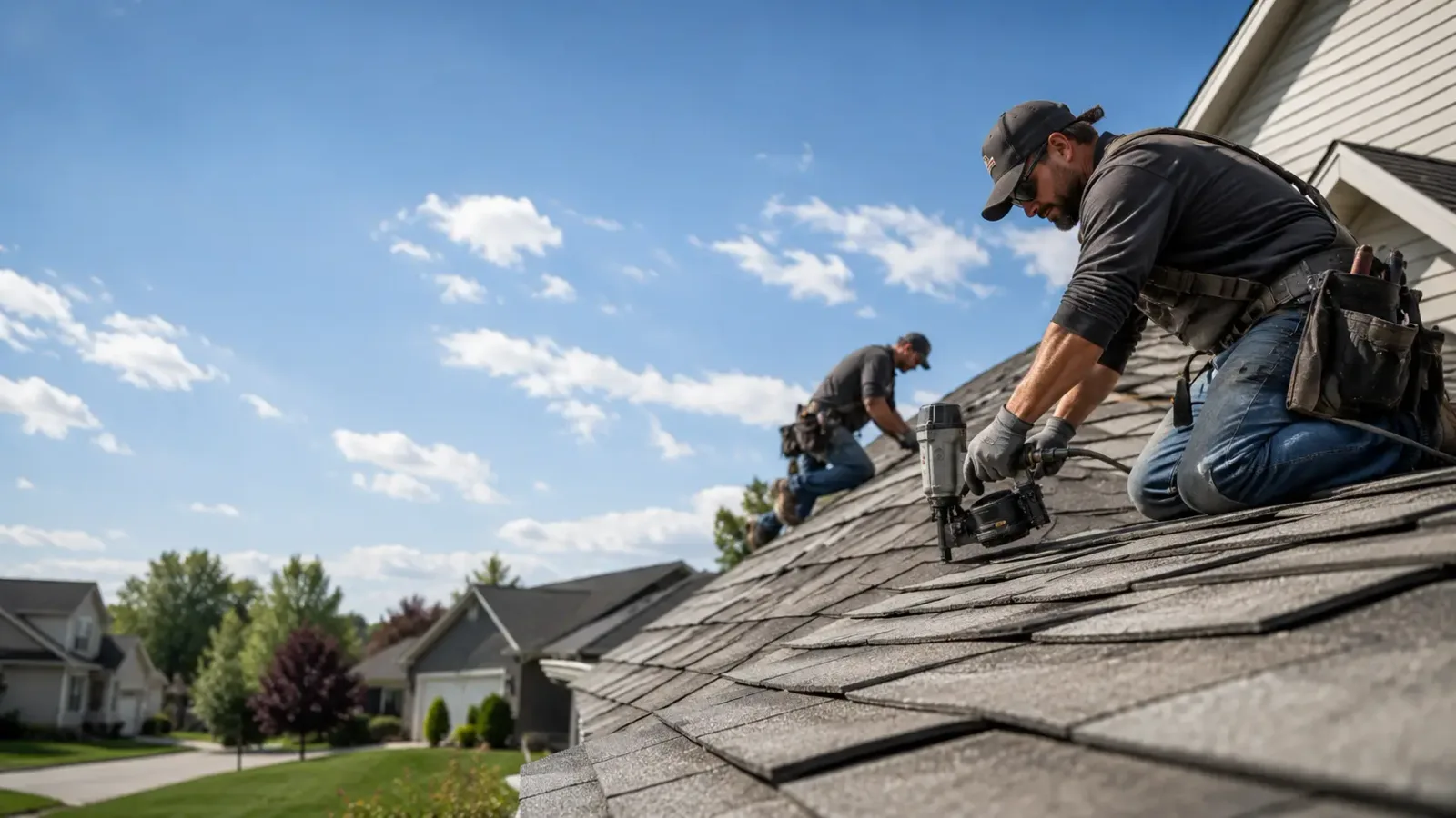 Storm Damage Roof Repair in Romance, AR near me
